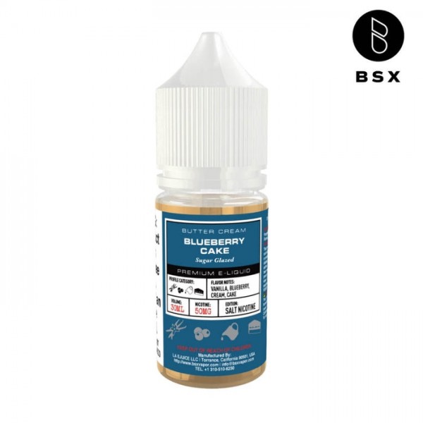 Glas BSX Salt Blueberry Cake eJuice